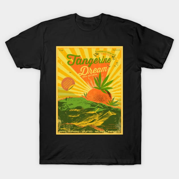 TANGERINE DREAM T-Shirt by Showdeer